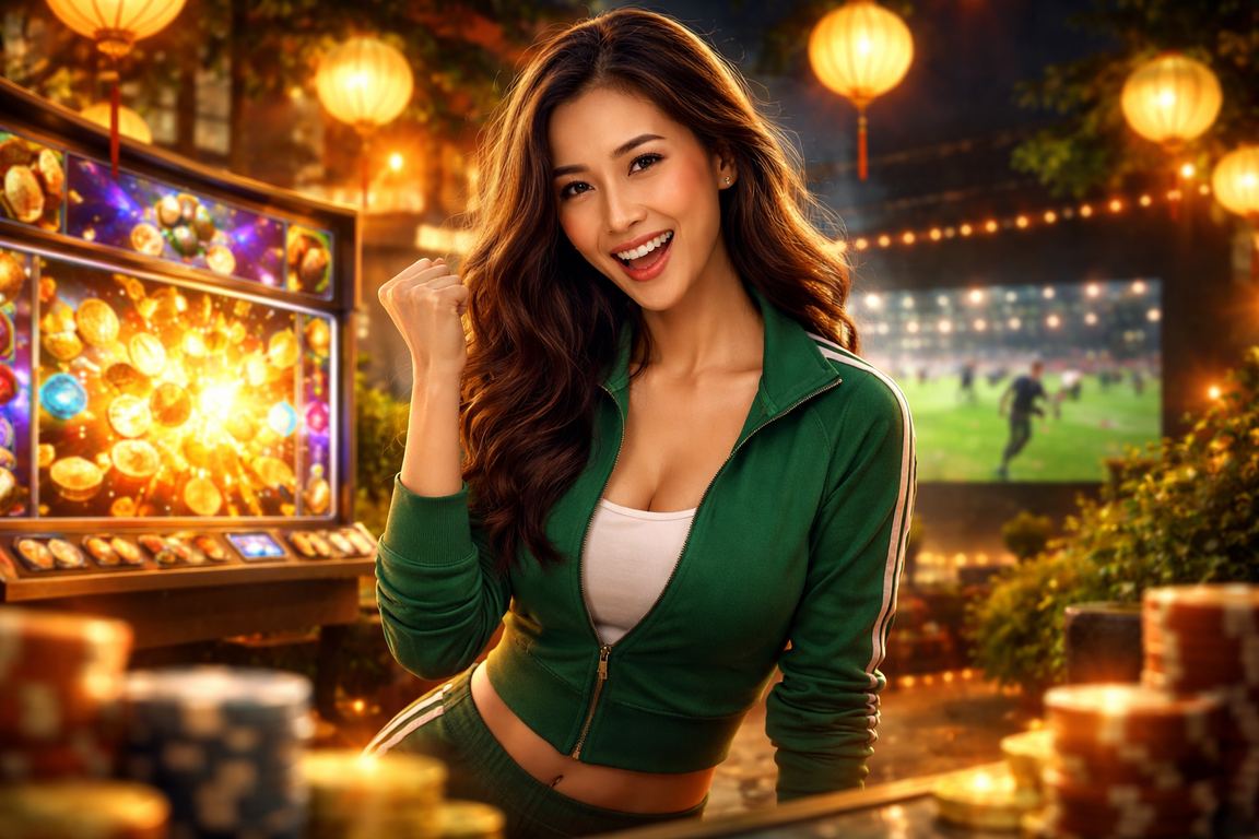 Đèn lồng Hội An tạo không khí may mắn khi người dùng xem kết quả xổ số